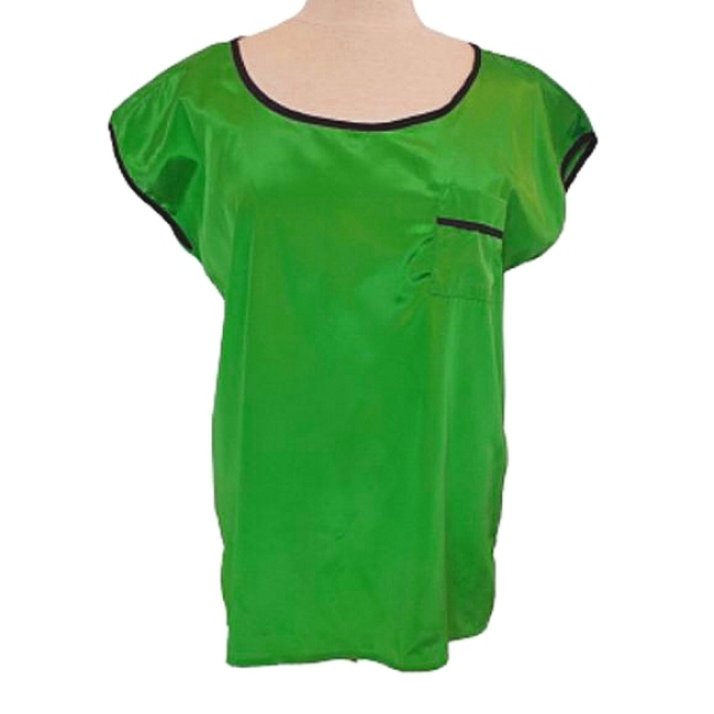 Fun & Flirt Pull On Lightweight Blouse NEW- Sz. Lrg